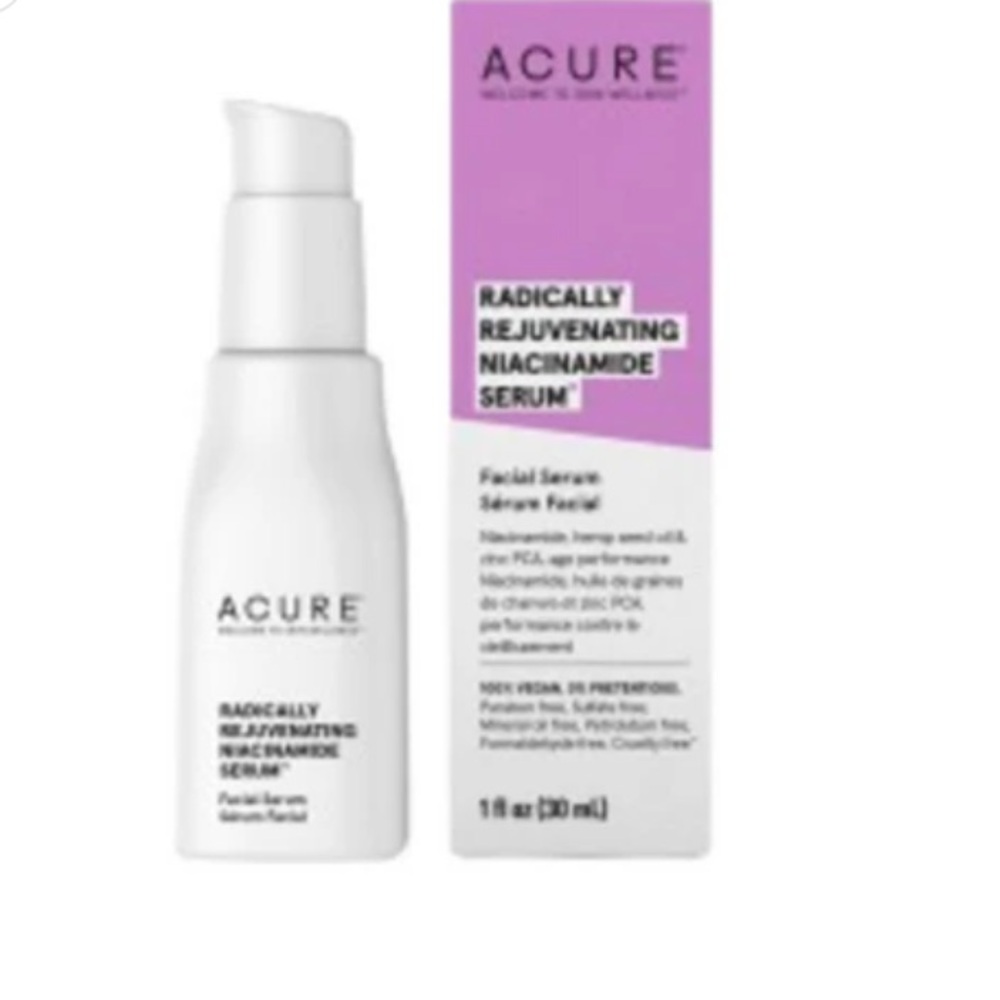 Acure Rejuvenating Niacinamide Serum, NWOB